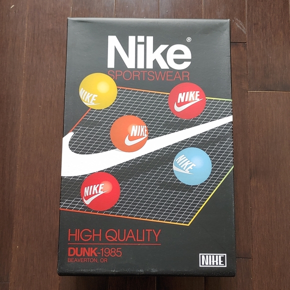 Nike Dunk High 1985 Black Acid Wash - Picture 8 of 9